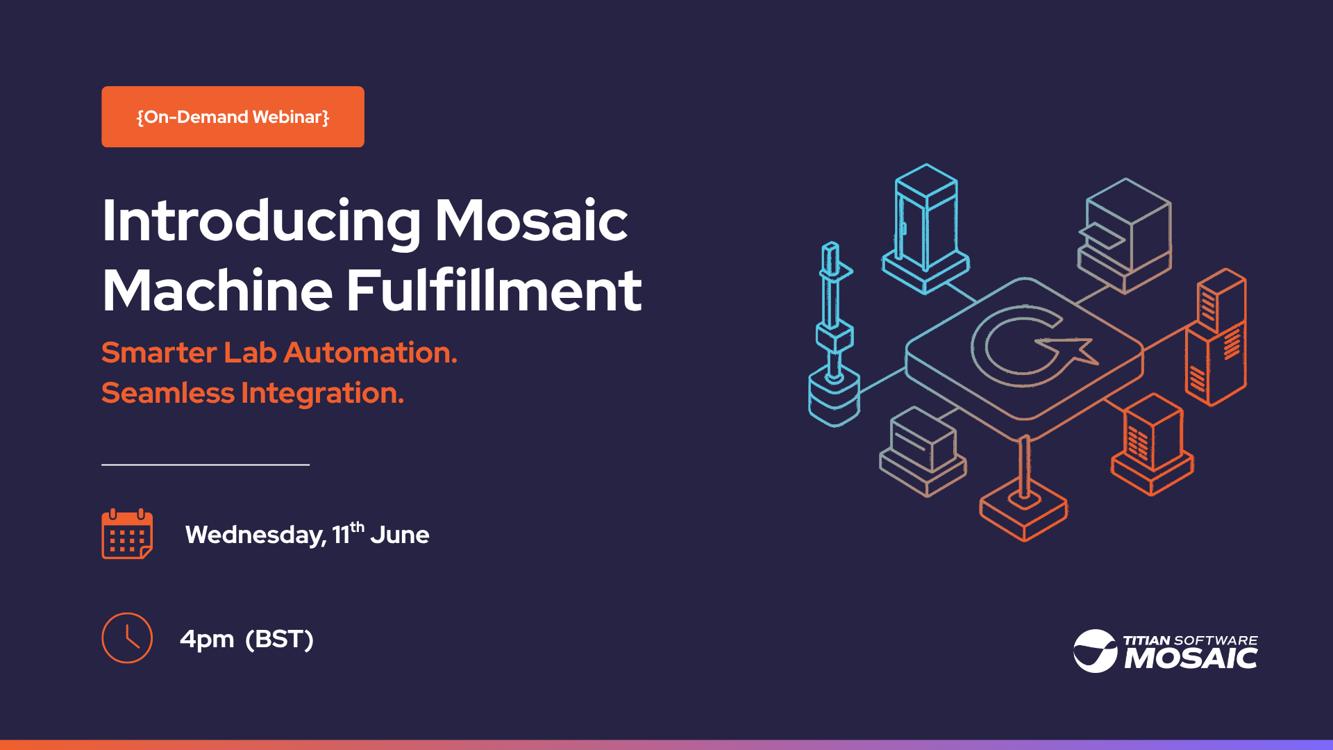 Introducing Mosaic Machine Fulfillment | On Demand Webinar